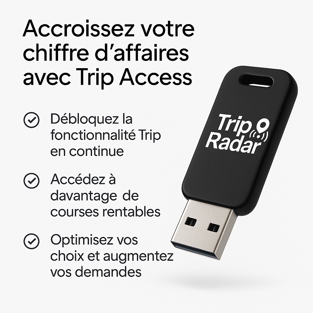 TripRadar™ – Débloquez toutes les courses Uber & Uber Eats invisibles